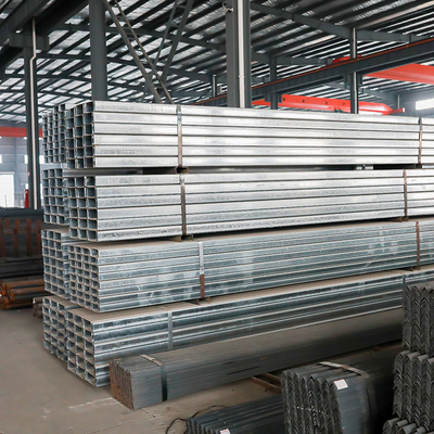 A992 Galvanizli Dikdörtgen Boru SS400 Sıcak Daldırma Galvanizli Kare Boru