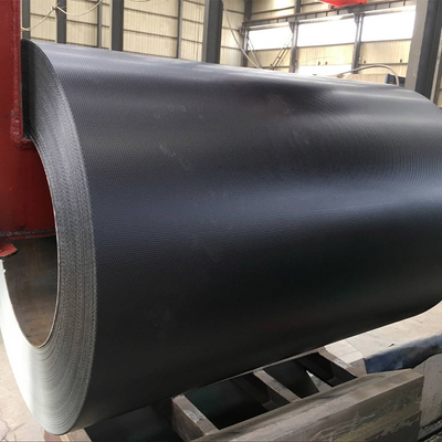 Siyah Z275 Boyalı Galvanizli Çelik Rulo Ppgi Boyalı Çelik MTC